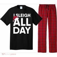 Funny Christmas I Sleigh All Day Gift Pajama Set thumb 0