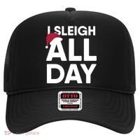 Funny Christmas I Sleigh All Day Gift Hat thumb 0