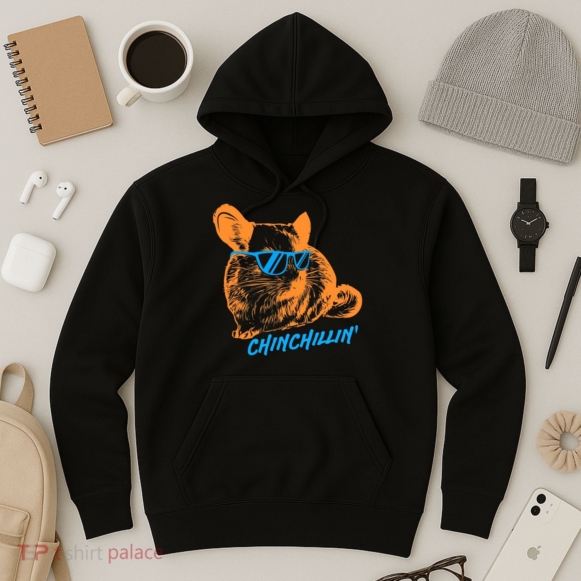 Funny Chinchillin I Chinchilla Owners Hoodie