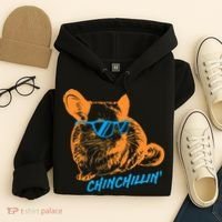 Funny Chinchillin I Chinchilla Owners Hoodie thumb 4