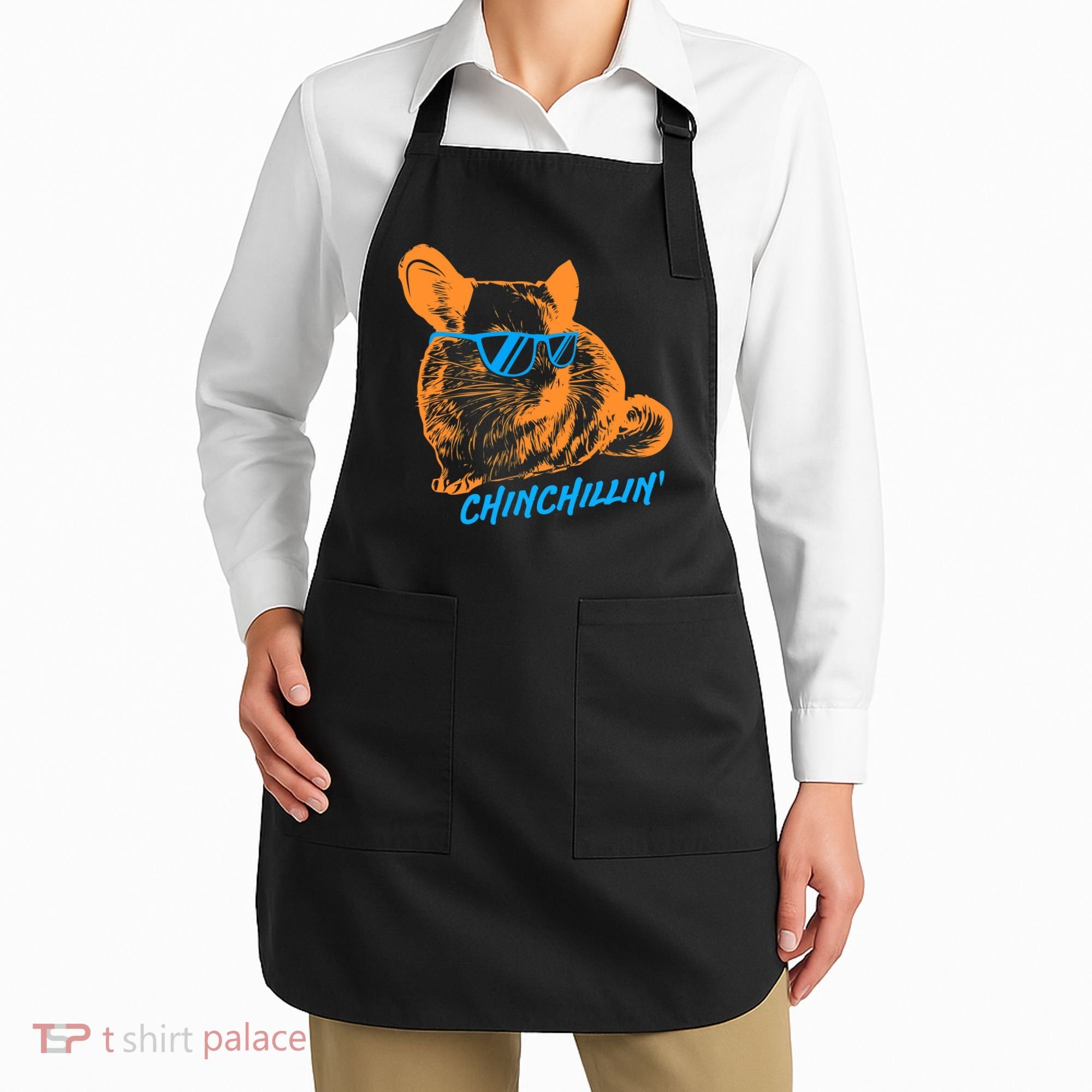 Funny Chinchillin I Chinchilla Owners Apron