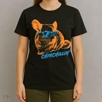 Funny Chinchillin I Chinchilla Owners T-Shirt thumb 4
