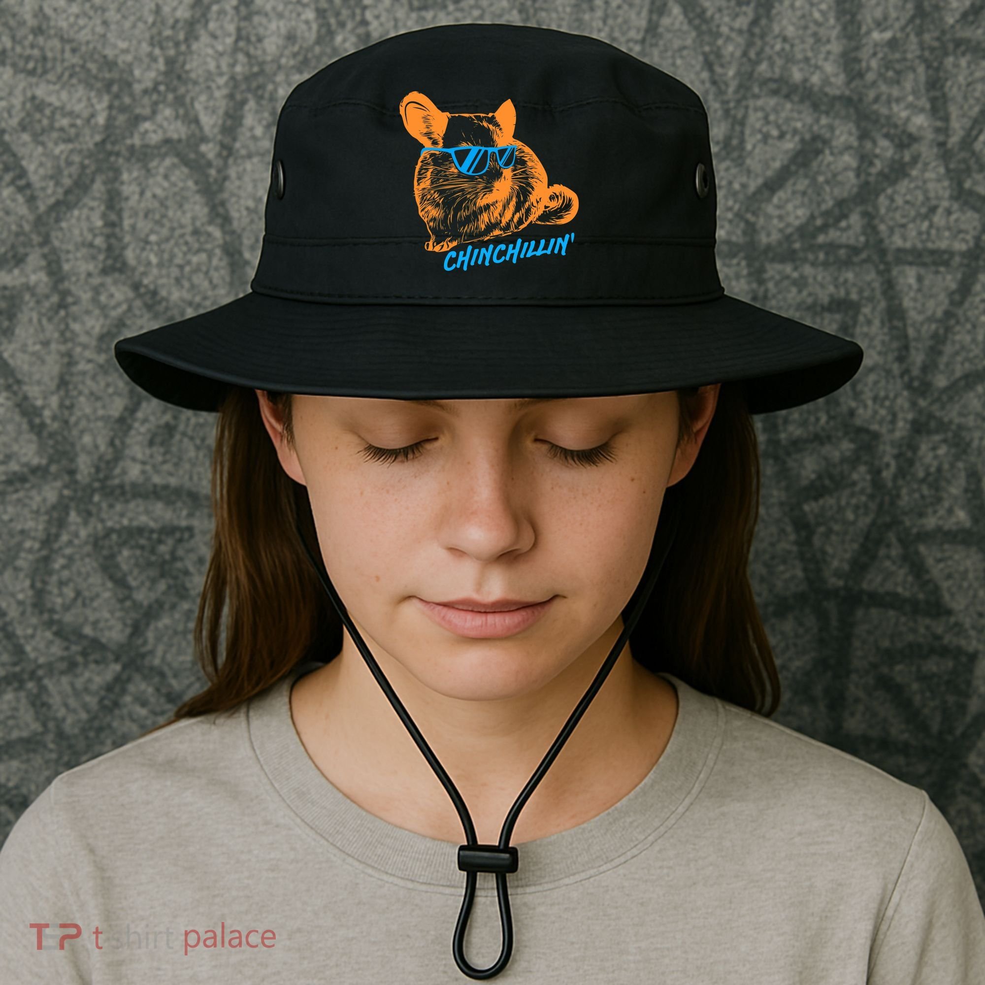 Funny Chinchillin I Chinchilla Owners Bucket Hat