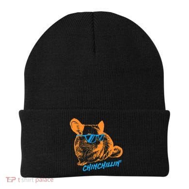 Funny Chinchillin I Chinchilla Owners Beanie