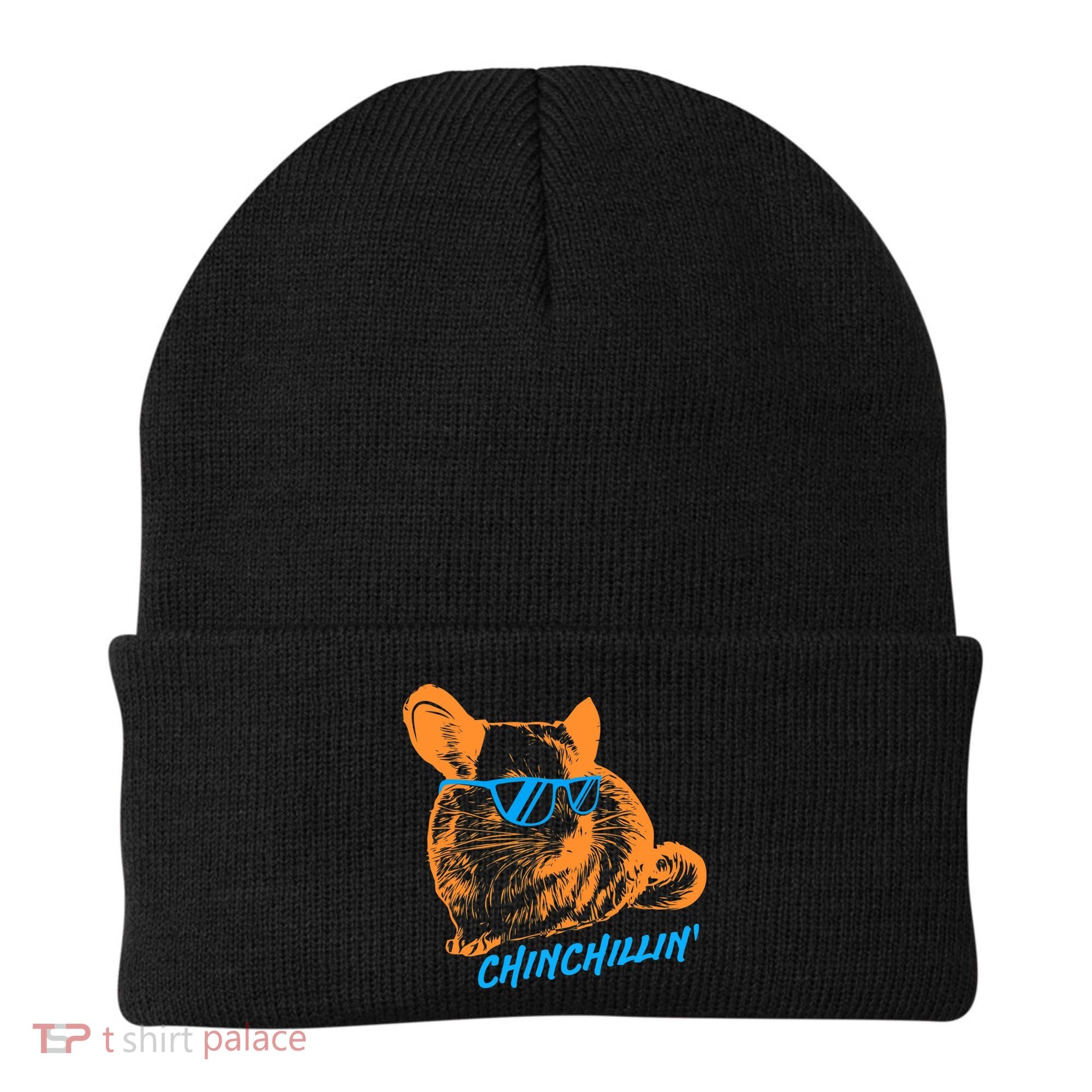 Funny Chinchillin I Chinchilla Owners Beanie