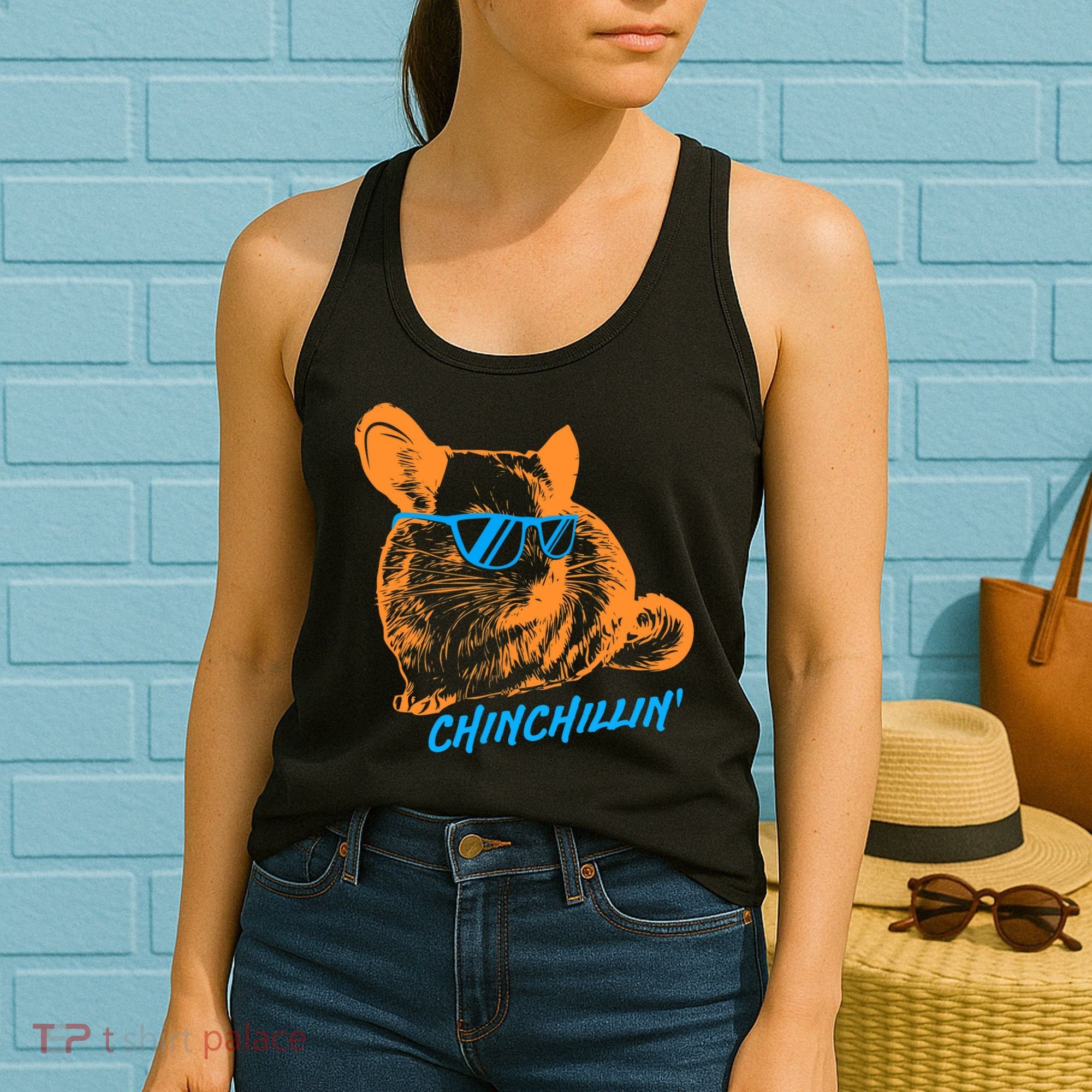 Funny Chinchillin I Chinchilla Owners Women's Tank Top
