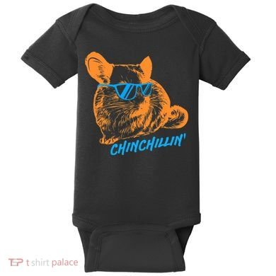 Funny Chinchillin I Chinchilla Owners Baby Bodysuit