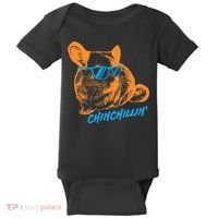 Funny Chinchillin I Chinchilla Owners Baby Bodysuit thumb 0