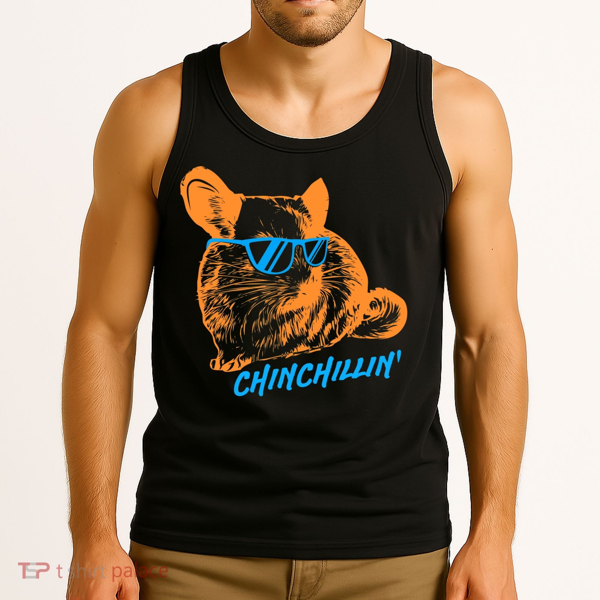 Funny Chinchillin I Chinchilla Owners Tank Top