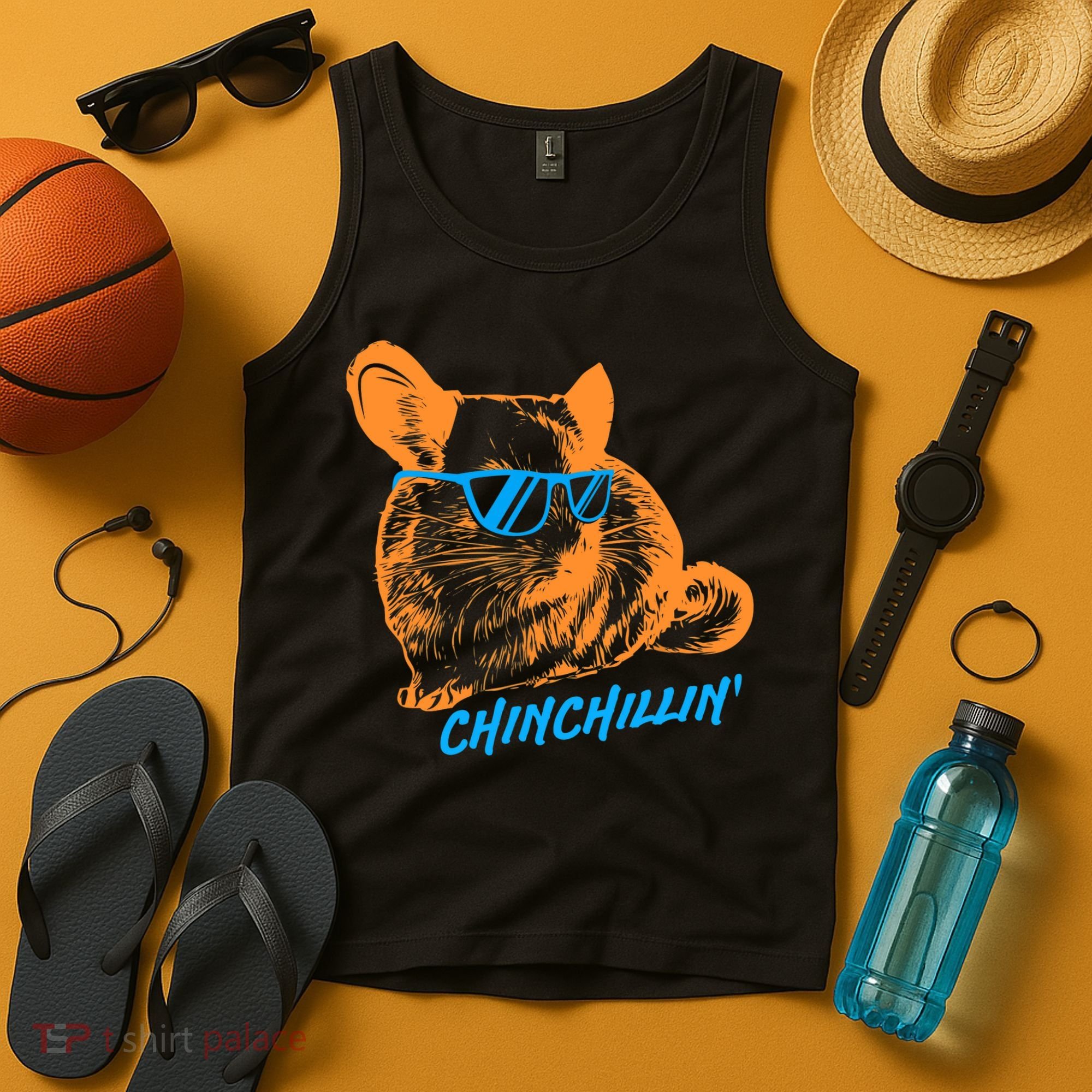 Funny Chinchillin I Chinchilla Owners Tank Top