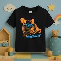 Funny Chinchillin I Chinchilla Owners Toddler T-Shirt thumb 3