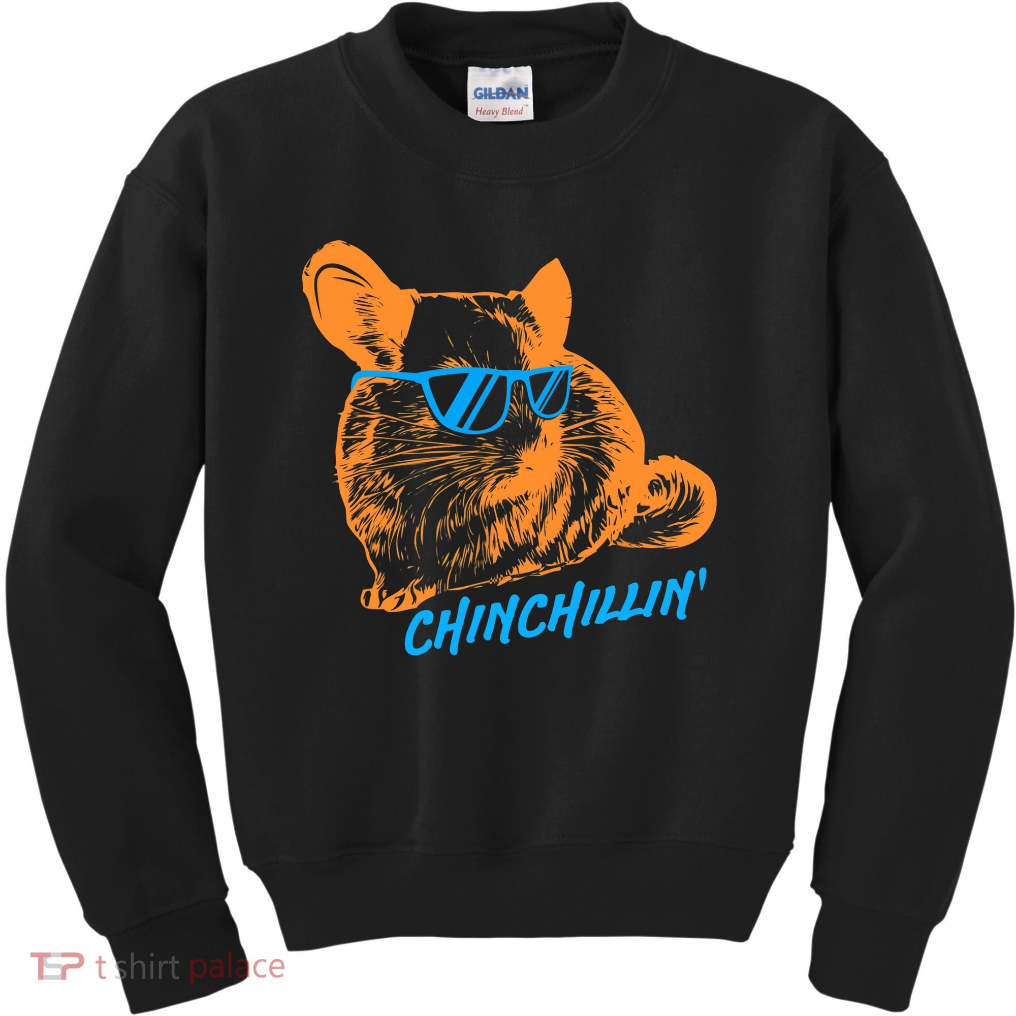 Funny Chinchillin I Chinchilla Owners Kids Sweatshirt