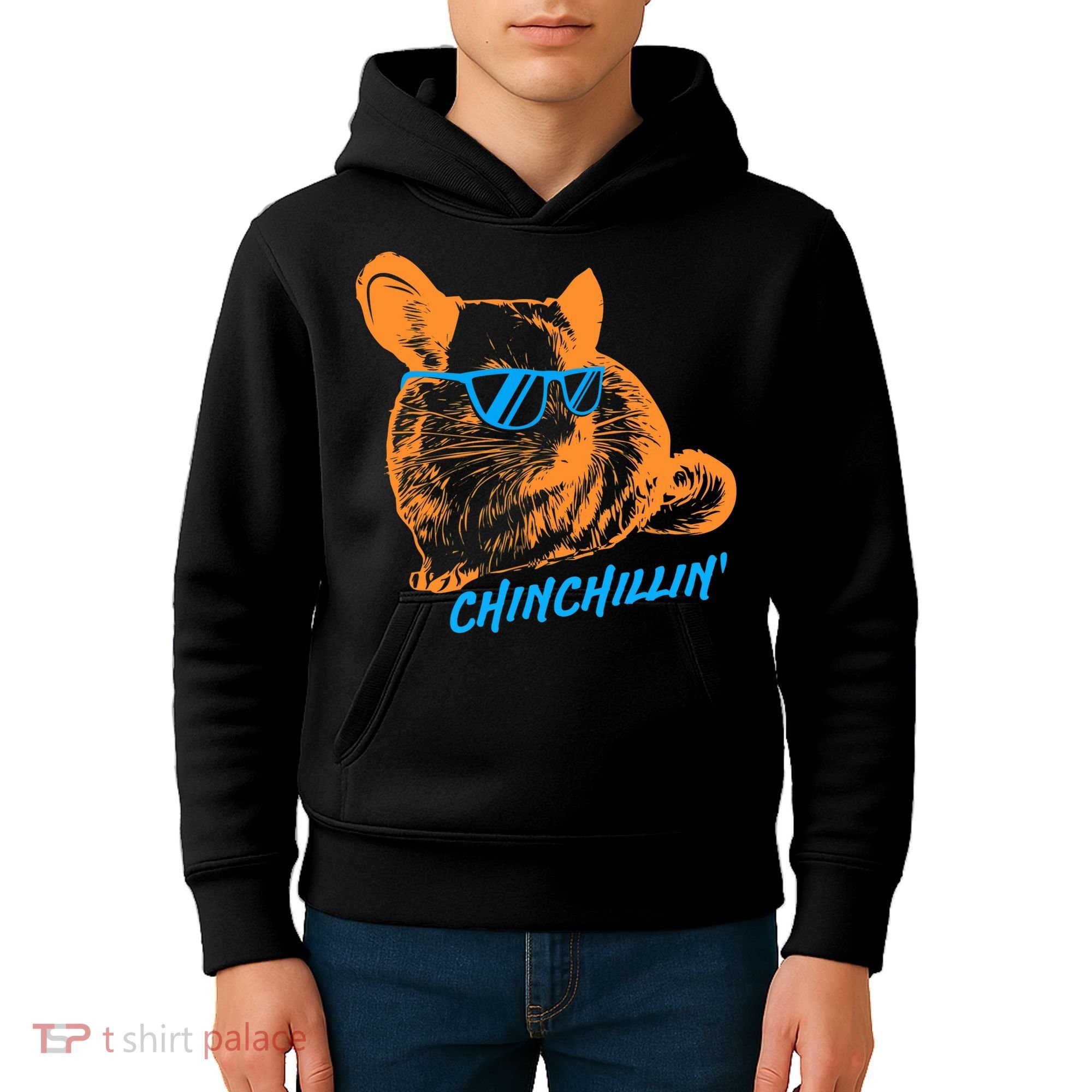 Funny Chinchillin I Chinchilla Owners Kids Hoodie