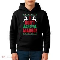 Funny Christmas I Don't Know Margo Kids Hoodie thumb 4