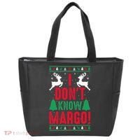 Funny Christmas I Don't Know Margo Tote Bag thumb 0