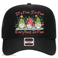 Funny Christmas It's Fine I'm Fine Everything Is Fine Gnomes Hat thumb 0