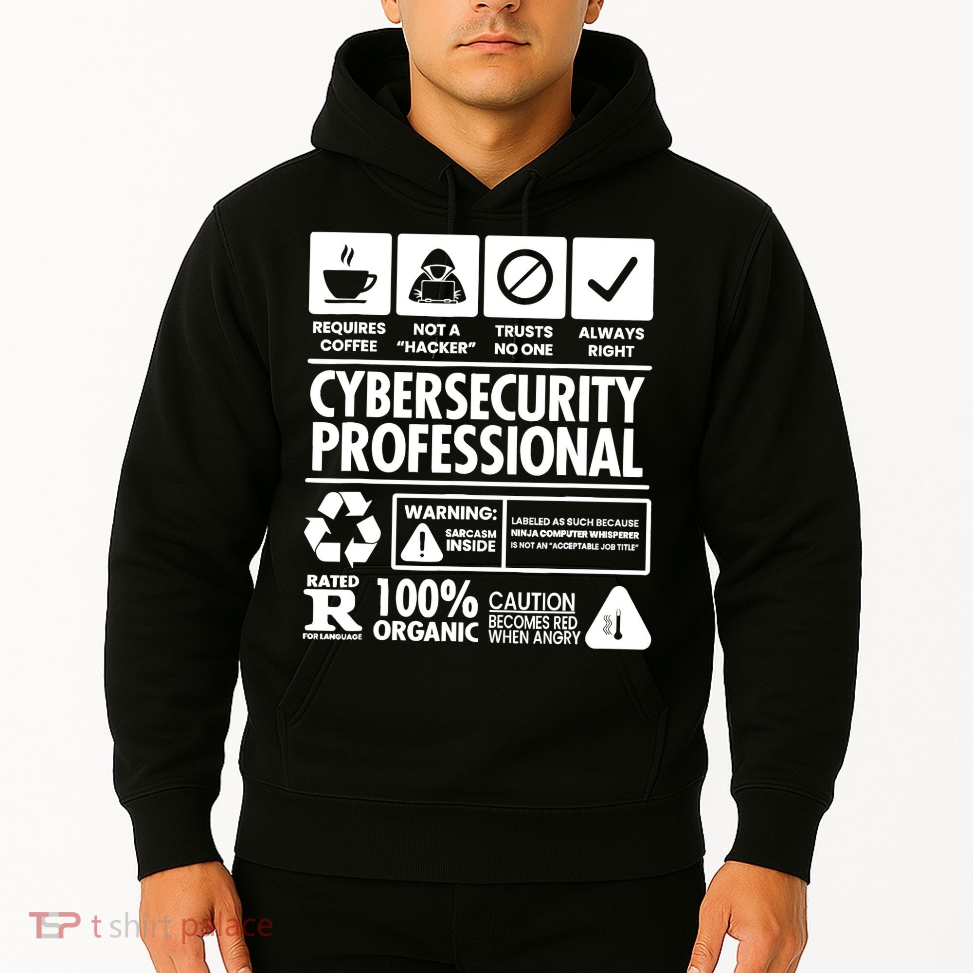Funny Cybersecurity It Support It Security Network Engineer Hoodie