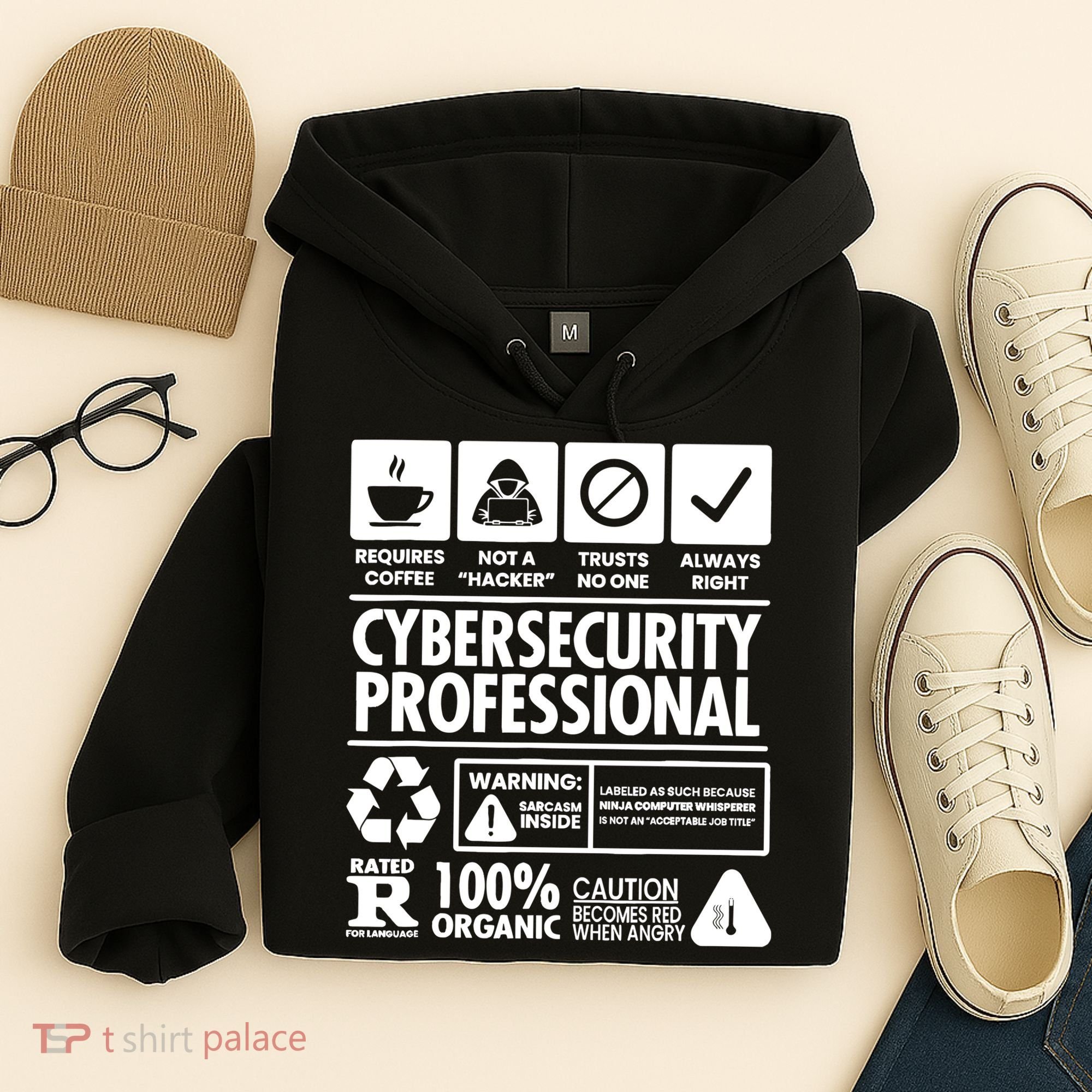 Funny Cybersecurity It Support It Security Network Engineer Hoodie