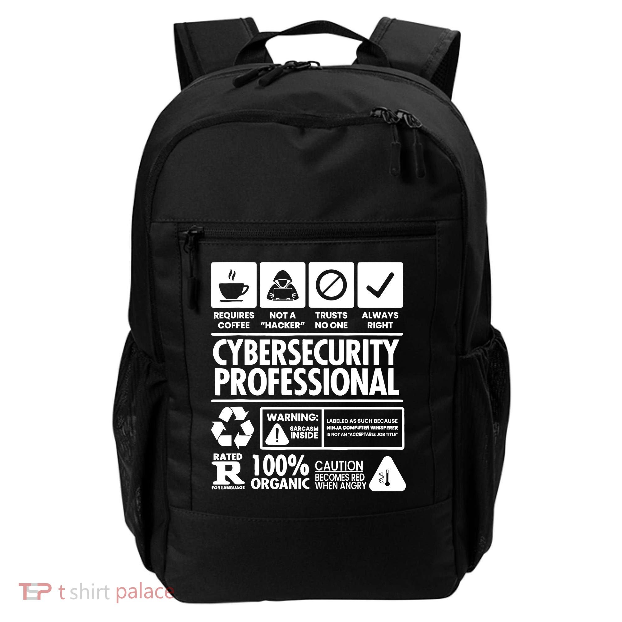 Funny Cybersecurity It Support It Security Network Engineer Backpack