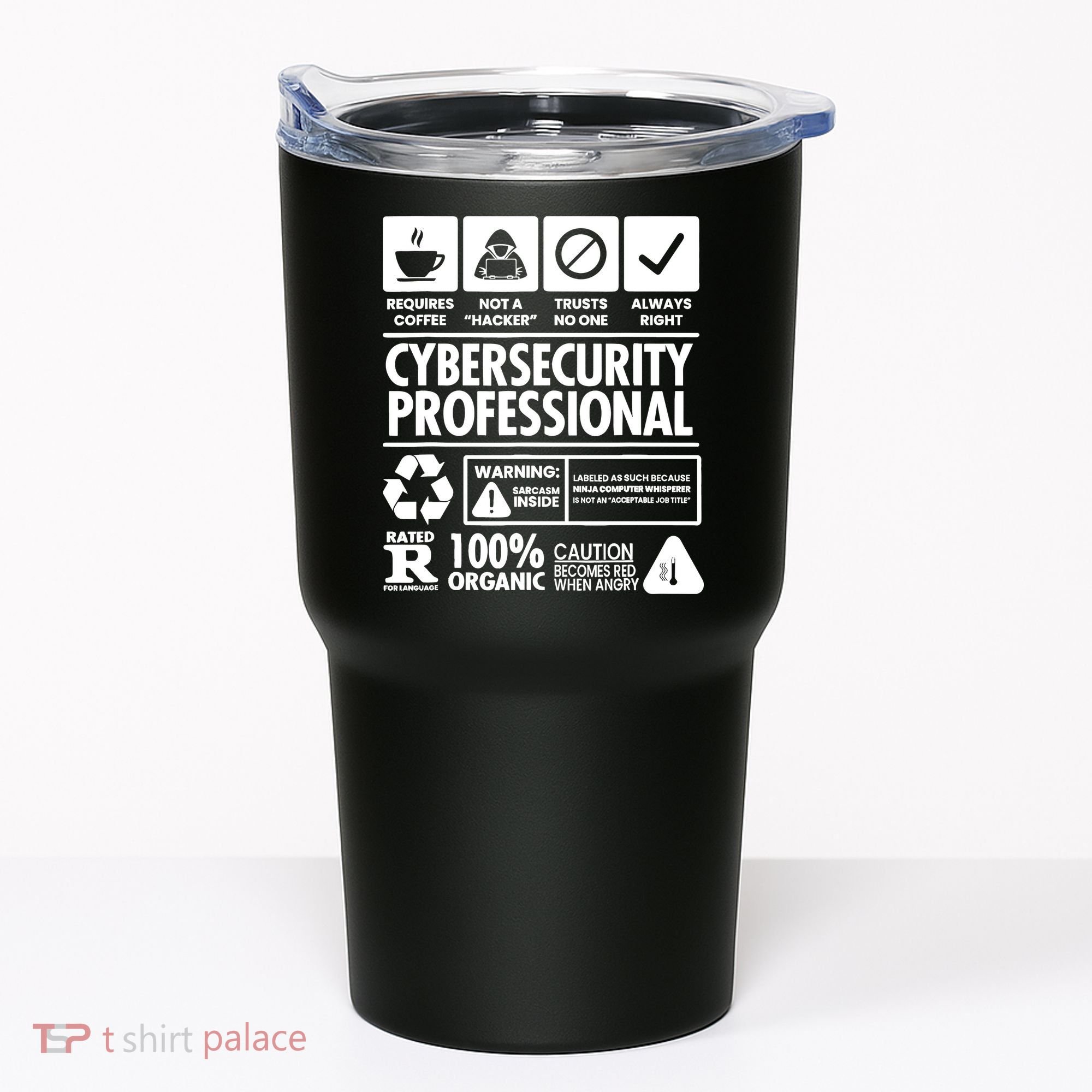 Funny Cybersecurity It Support It Security Network Engineer Tumbler