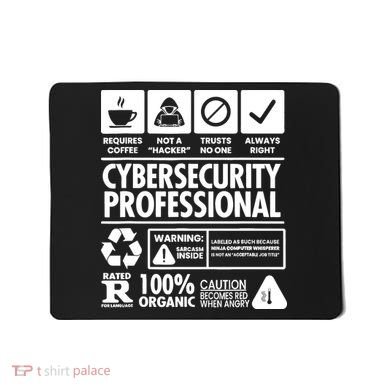 Funny Cybersecurity It Support It Security Network Engineer Mousepad