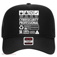 Funny Cybersecurity It Support It Security Network Engineer Hat thumb 0