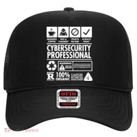 Funny Cybersecurity It Support It Security Network Engineer Hat thumb 0