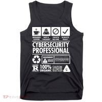 Funny Cybersecurity It Support It Security Network Engineer Tank Top thumb 0