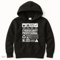 Funny Cybersecurity It Support It Security Network Engineer Kids Hoodie thumb 0