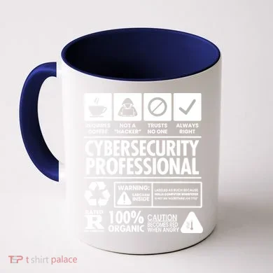 Funny Cybersecurity It Support It Security Network Engineer Coffee Mug