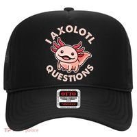 Funny Cute I Axolotl Questions Hat thumb 0