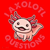 Funny Cute I Axolotl Questions Santa Hat thumb 1