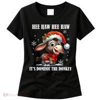 Funny Christmas Italian Christmas Donkey Dominic The Donkey Women's T-Shirt thumb 0