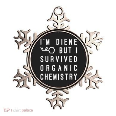 Funny Chemistry I Survived Organic Chemistry Tee Ornament
