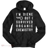 Funny Chemistry I Survived Organic Chemistry Tee Tie Dye Hoodie thumb 0