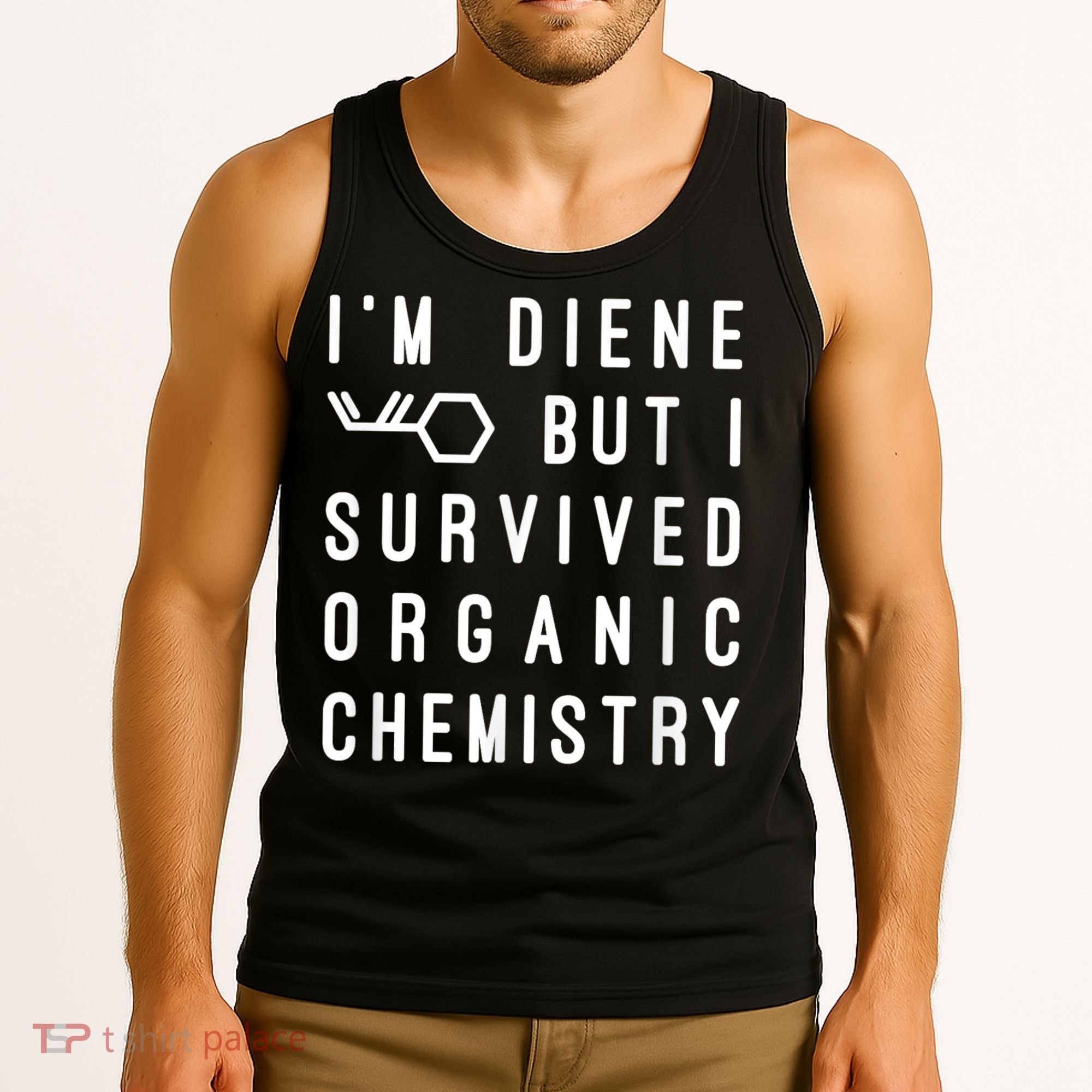 Funny Chemistry I Survived Organic Chemistry Tee Tank Top