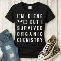 Funny Chemistry I Survived Organic Chemistry Tee Women's T-Shirt thumb 3
