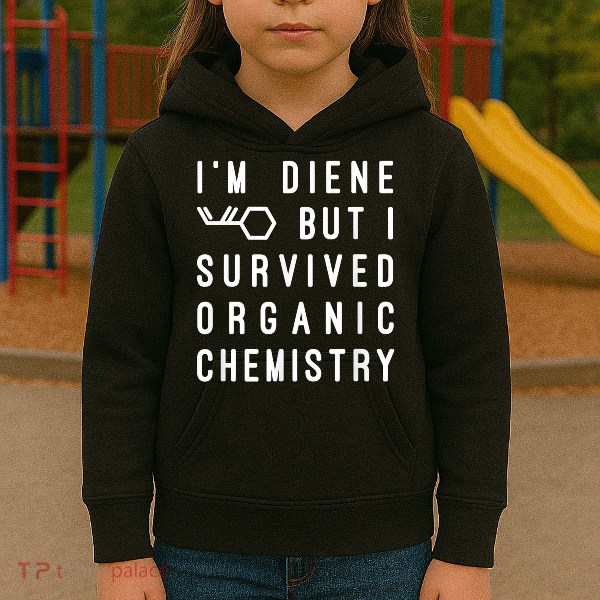 Funny Chemistry I Survived Organic Chemistry Tee Kids Hoodie