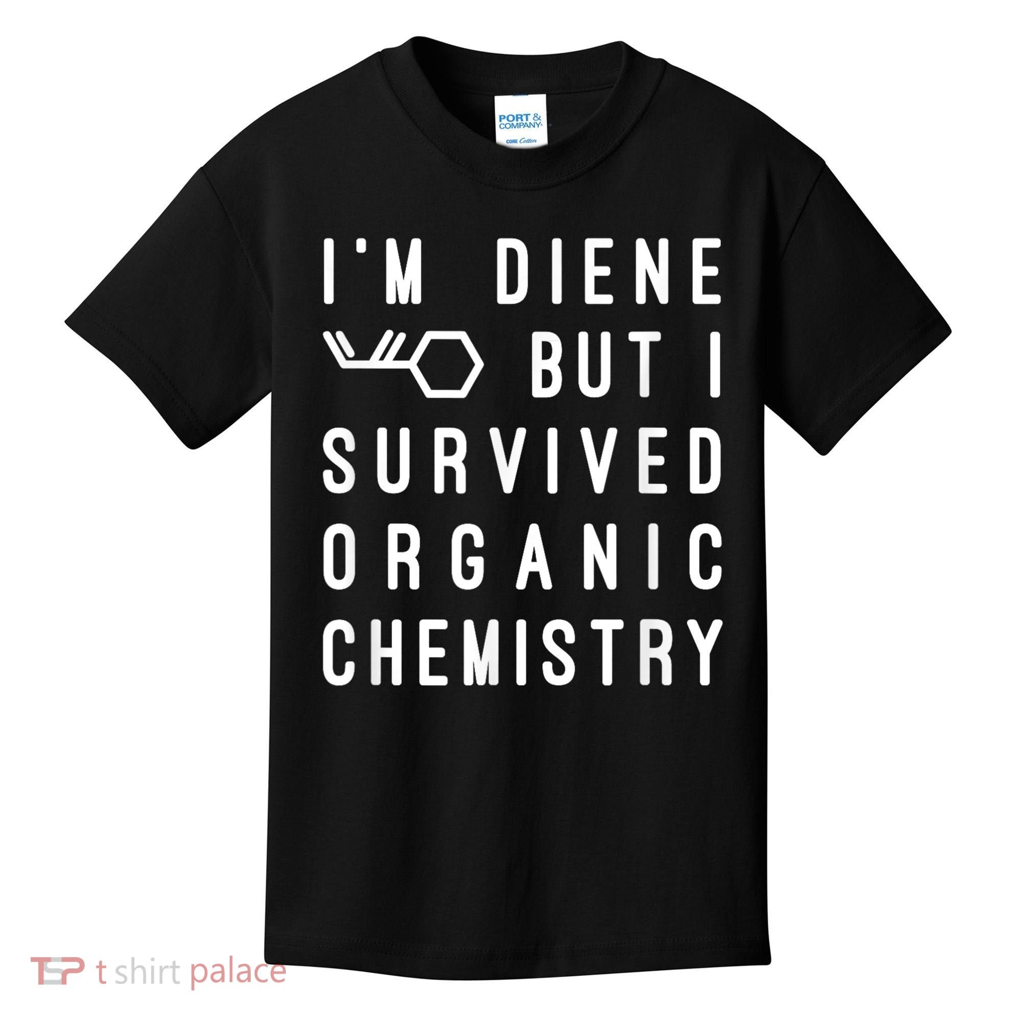 Funny Chemistry I Survived Organic Chemistry Tee Kids T-Shirt