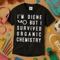 Funny Chemistry I Survived Organic Chemistry Tee Kids T-Shirt thumb 3