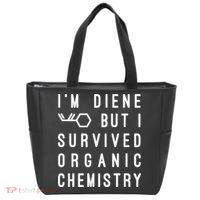 Funny Chemistry I Survived Organic Chemistry Tee Tote Bag thumb 0