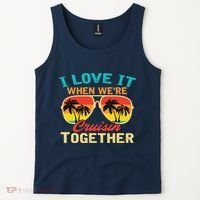 Family Cruise I Love It When WeRe Cruisin Together Tank Top thumb 2