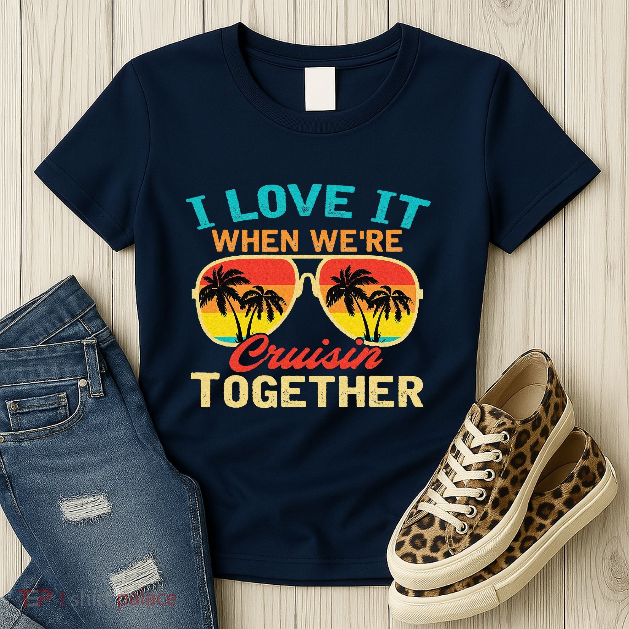 Family Cruise I Love It When WeRe Cruisin Together Women's T-Shirt