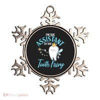 Funny Cute I'm The Assistant Tooth Fairy Ornament thumb 0