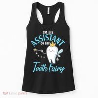 Funny Cute I'm The Assistant Tooth Fairy Women's Tank Top thumb 0