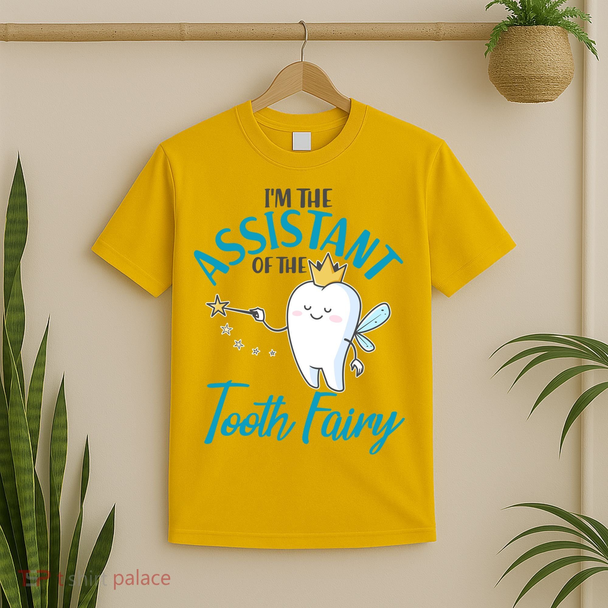 Funny Cute I'm The Assistant Tooth Fairy T-Shirt