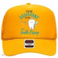 Funny Cute I'm The Assistant Tooth Fairy Hat thumb 0