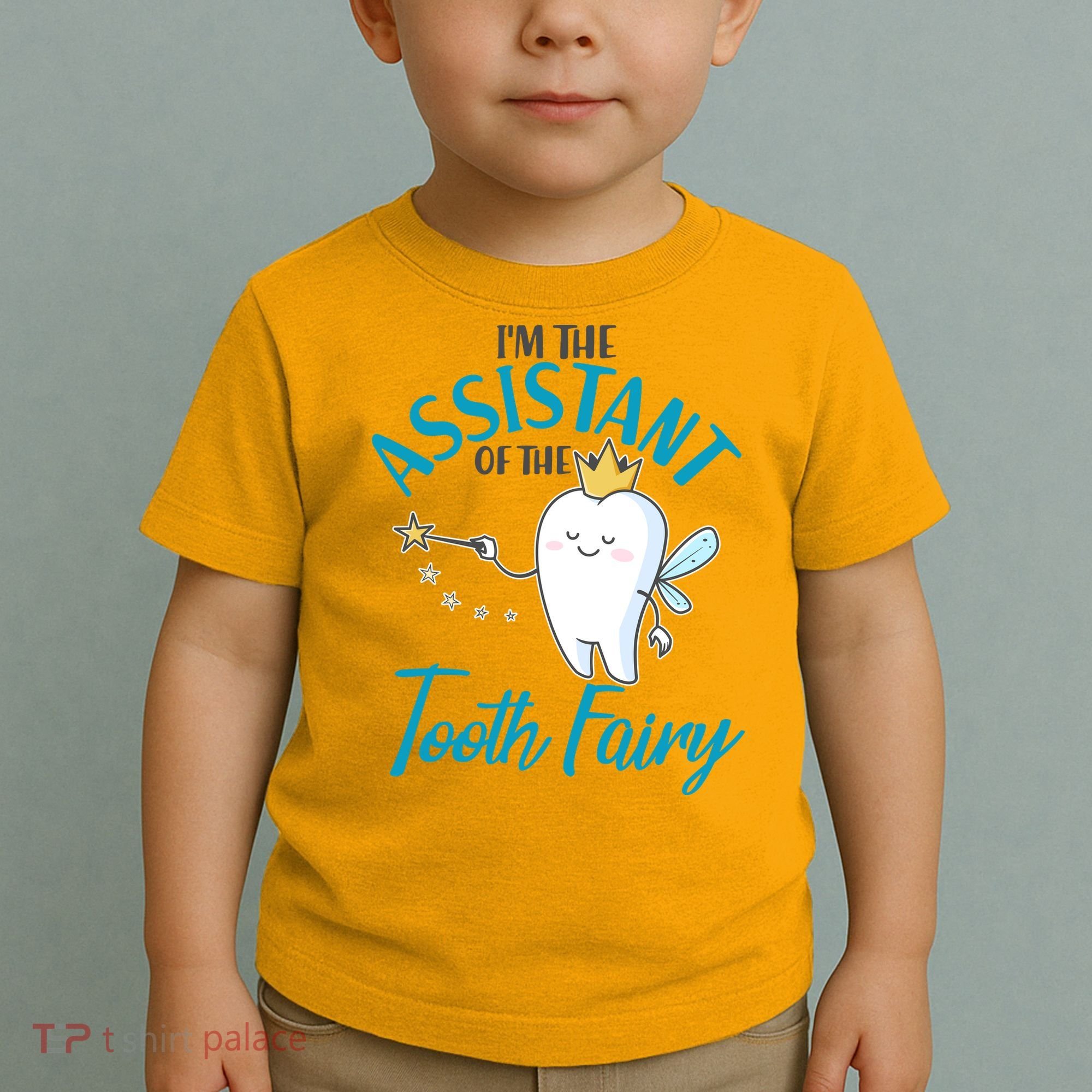 Funny Cute I'm The Assistant Tooth Fairy Toddler T-Shirt