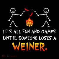 Funny Camp Its All Fun And Games Until Someone Loses Weiner Gift Coffee Mug thumb 5