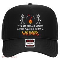 Funny Camp Its All Fun And Games Until Someone Loses Weiner Gift Hat thumb 0